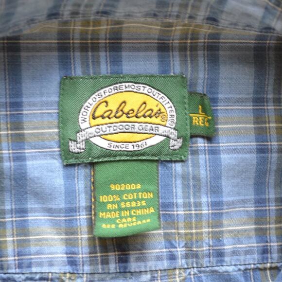 Cabela's Short Sleeve Button Down Shirt - Picture 3 of 4